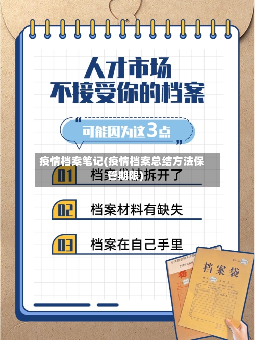 疫情档案笔记(疫情档案总结方法保管期限)