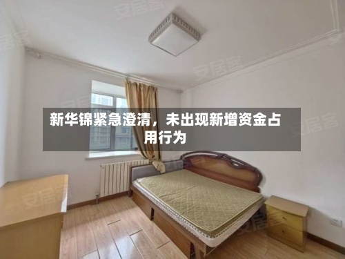 新华锦紧急澄清	，未出现新增资金占用行为-第2张图片