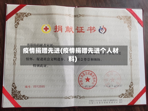 疫情捐赠先进(疫情捐赠先进个人材料)-第3张图片